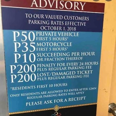 Cubao Manhattan Heights, Unit 8Bc Tower B, 1 Br Manila Exteriör bild